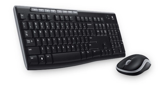 MK270 Sada bezdrátové klávesnice a myši 920-004508