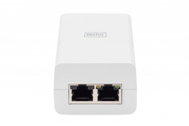Napájecí zdroj/adaptér PoE+ 802.3at, max. 52V 30W Gigabit 10/100/1000 Mb/s, aktivní, bílý