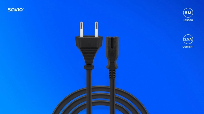 Napájecí kabel 2pin, 5m, CL-185