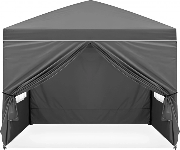 Zahradní pavilonový stan 3x3 m Pop-Up se 4 bočními stěnami MultiGarden