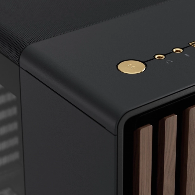 Fractal Design skříň North černá s dřevěnými prvky