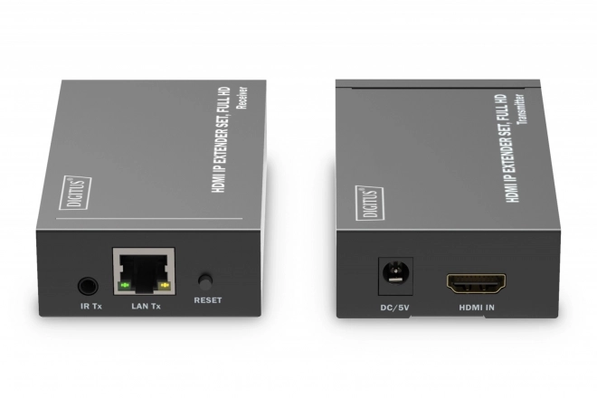 HDMI 1080p 60Hz 120m extender/prodlužovač přes kroucenou dvojlinku Cat.6/6A/7/8 HDCP 1.3 IR, sada