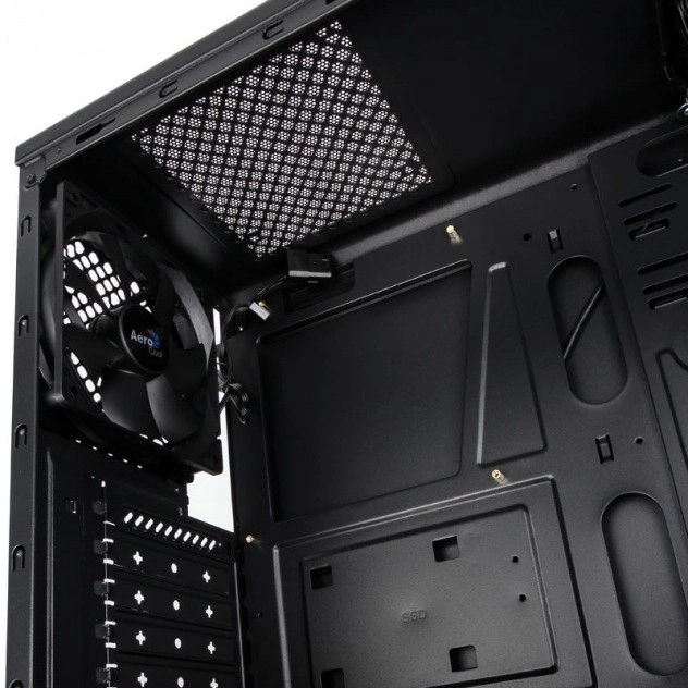 Počítačová skříň PGS CYLON RGB ADVANCE BLACK/USB3/ATX