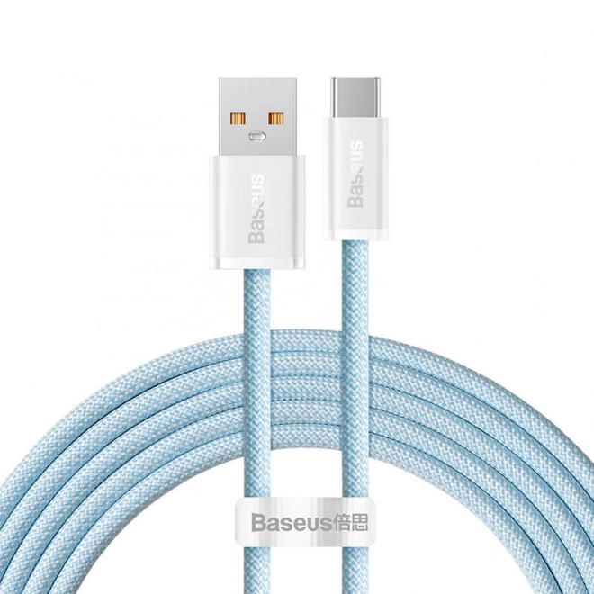 Kabel USB na USB-C Baseus Dynamic Series 100W 2 m modrý