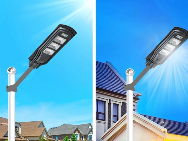Solární LED pouliční lampa s dálkovým ovládáním