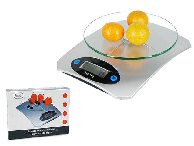 Elektronická kuchyňská váha s přesným LCD displejem