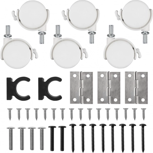 Plynulý přesun díky kolečkům s aretací