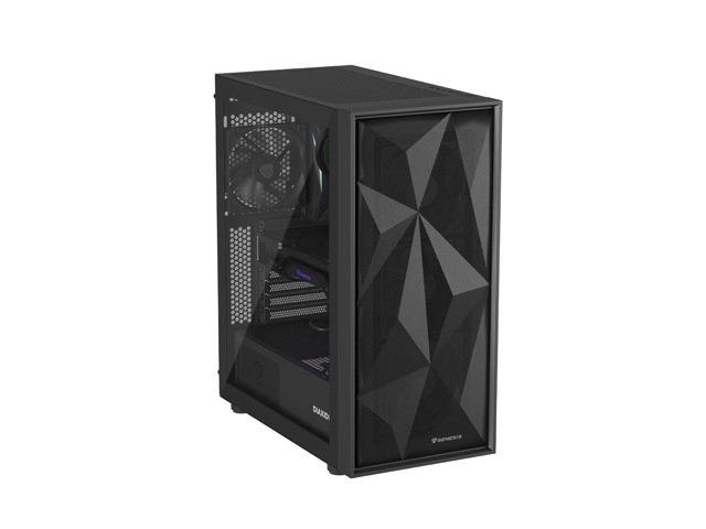 Genesis Diaxid 605F MIDI TOWER skříň USB-C černá