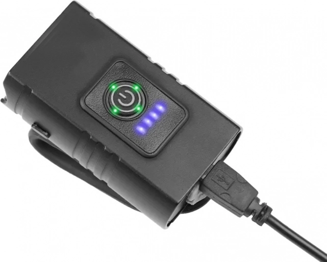 USB nabíjení a indikátor