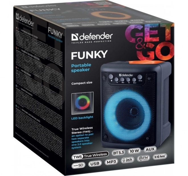 Bluetooth reproduktor FUNKY 10W