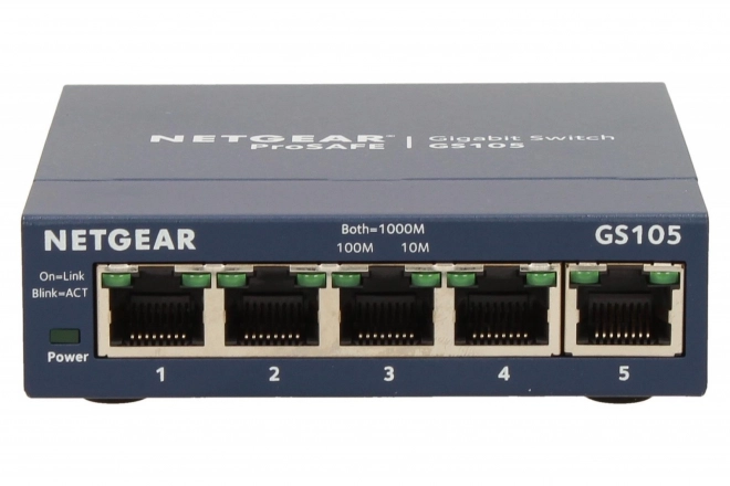 Přepínač Unmanaged Plus 5xGE - GS105GE