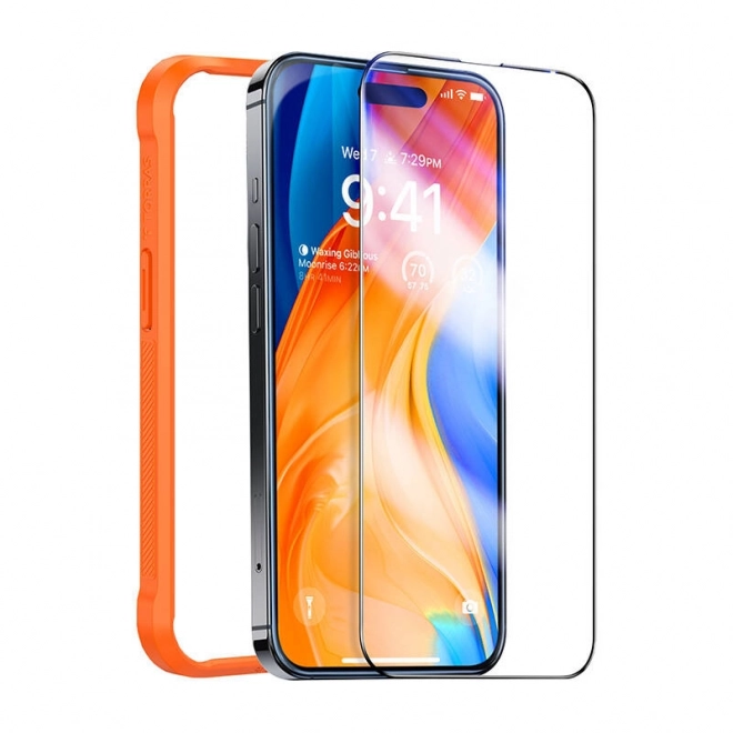 Tvrzené sklo Torras pro iPhone 15 - InstaII Master