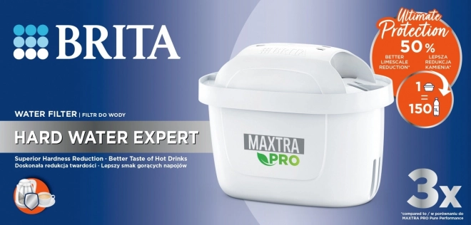Maxtra PRO Hard Water Expert náhradní kazeta 3 ks.