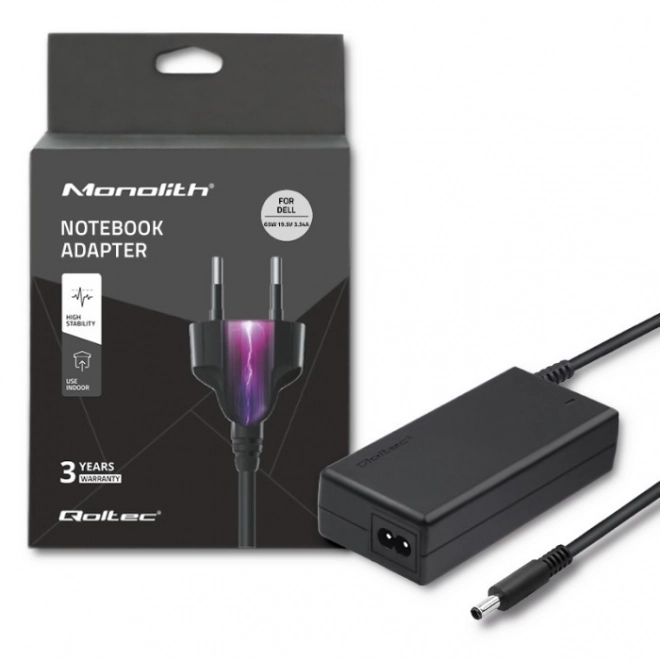 Napájecí adaptér Qoltec pro Dell 65W 19.5V 3.34A