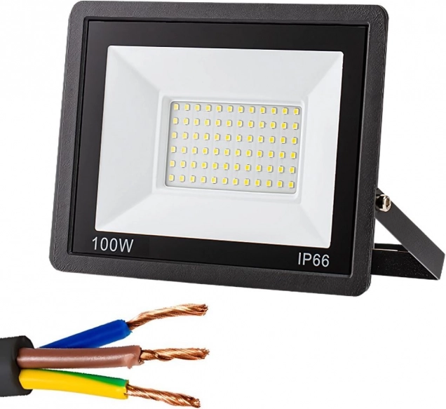 Venkovní LED reflektor 100W 6000K IP66