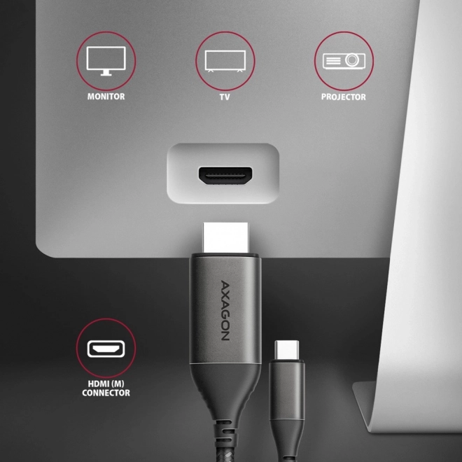Adaptér USB-C na HDMI 4K/60Hz 1,8m