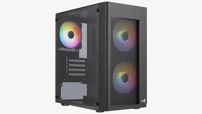 Hexform TG FRGB USB 3.0 Mini Tower černý