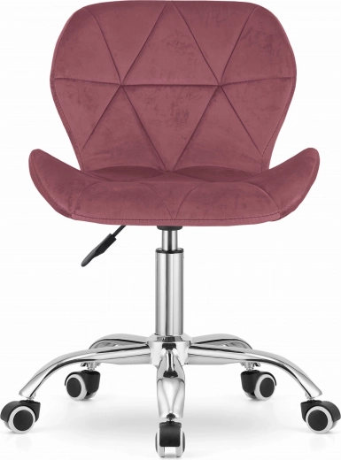 Stabilní chromovaná báze s gumovými kolečky