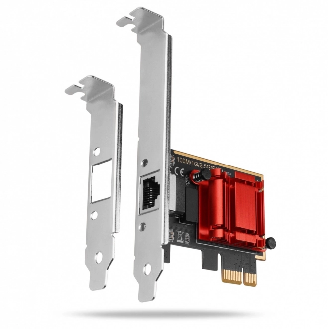 Axagon PCIe síťová karta 2.5G Ethernet RJ‑45 Realtek