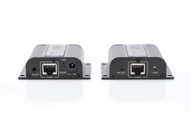 Extender/rozšiřovač HDMI až na 50 m přes Cat.6/7 UTP, 1080p 60Hz FHD, HDCP 1.2, IR, audio (sada)