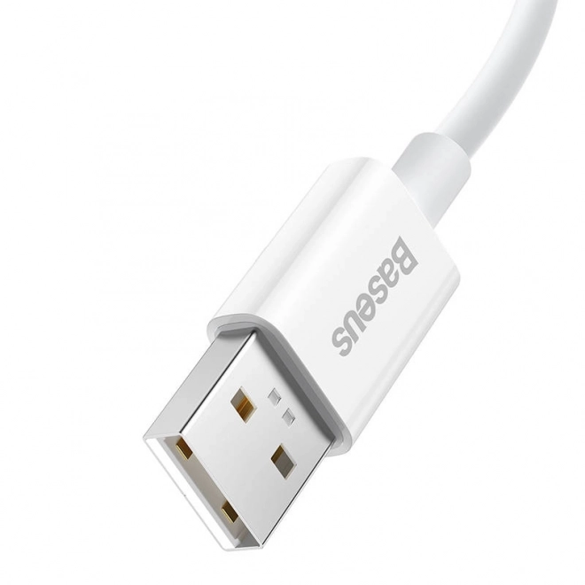 Kabel USB-C Baseus Superior 65W bílý