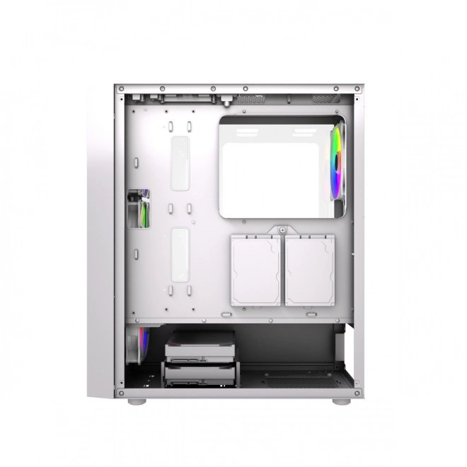 Počítačová skříň Mid Tower Fornax 4300 ATX bílá