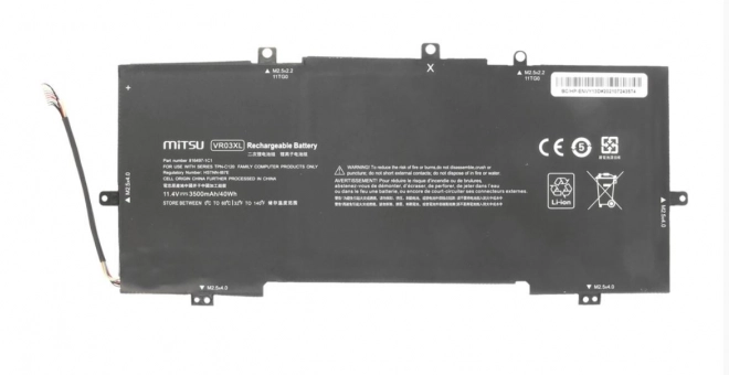 Baterie pro HP Envy 13-D 3500 mAh (40 Wh) 11,4 V
