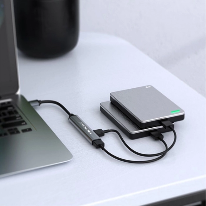 HUB adaptér USB-C 3.1 4v1 | USB 3.0 | 3x USB 2.0