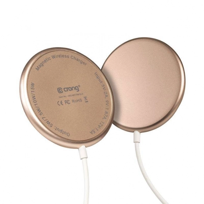 Bezdrátová nabíječka MagSpot MagSafe 15W Zlatá