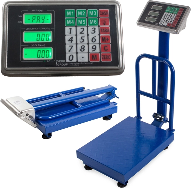 Elektronická váha s LCD displejem do 300 kg
