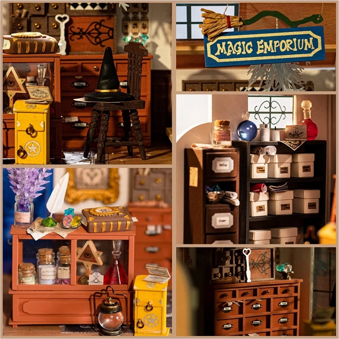 RoboTime miniatura domečku - Kouzelnický krámek