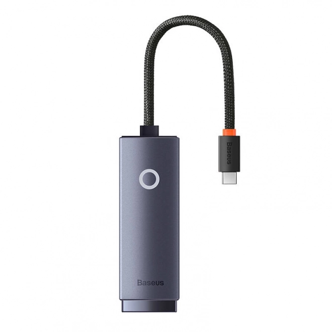 Síťový adaptér Baseus Lite Series USB-C na RJ45 (šedý)