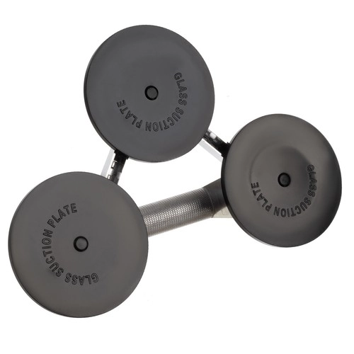 Páčkové zajištění a gumové misky 120 mm
