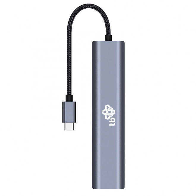 Adaptér HUB USB C 6v1 - HDMI, USBx3, PD, RJ-45