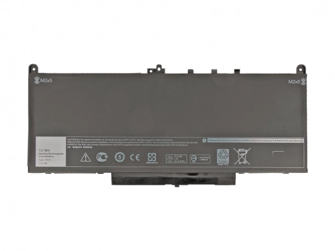 Baterie pro Dell Latitude E7270, E7470 7200 mAh (55 Wh) 7,4 - 7,6 V