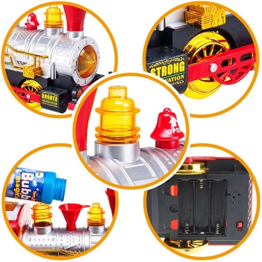 Bubliny z komína jako kouzlo