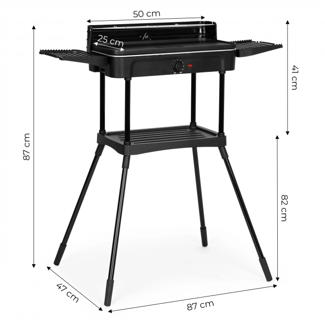 Elektrický gril 3 v 1 MultiGarden: volně stojící a stolní