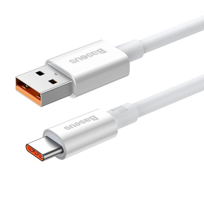 Kabel USB-C Baseus Superior 100W 1,5 m (bílý)