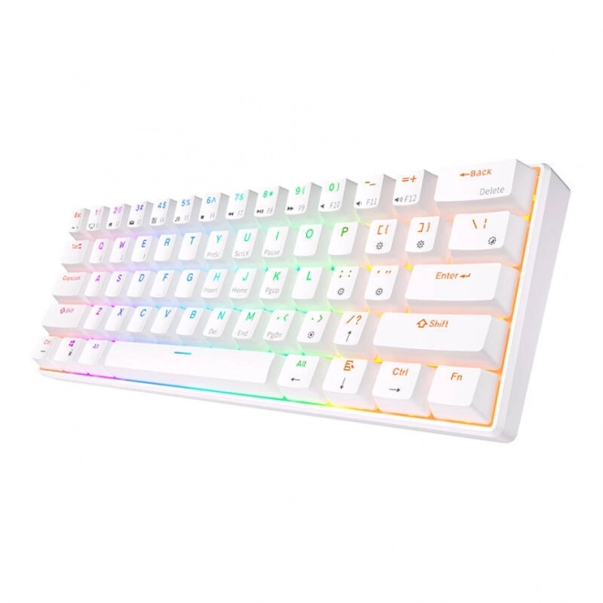 Mechanická klávesnice Royal Kludge RK61 RGB bílá