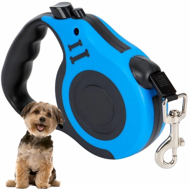 Automatické vodítko pro psy – Modré
