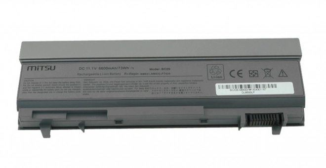Baterie pro Dell Latitude E6400 6600 mAh (73 Wh)