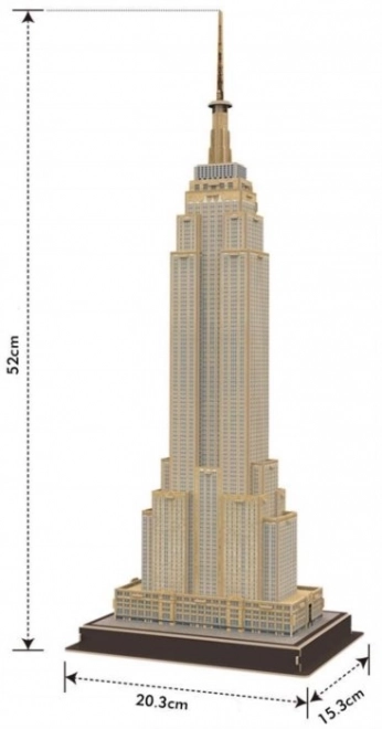 Puzzle 3D Empire State Building 54 dílků