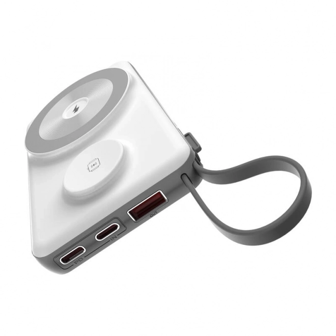 Powerbanka LED 10000mAh sivá