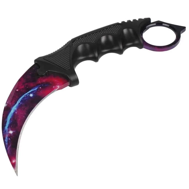 FOXTER® CARAMBIT NŮŽ CS:GO CLAW MIX COLOR CASE 19,5CM