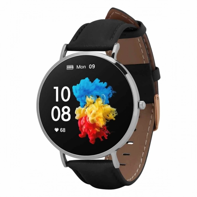 Smartwatch Verona stříbrno-černý