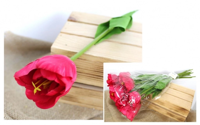 Tulipán červený 58 cm