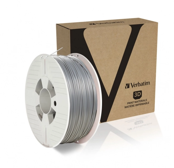 3D filament ABS Silver 1,75 mm /1 kg/ šedý/ 55032