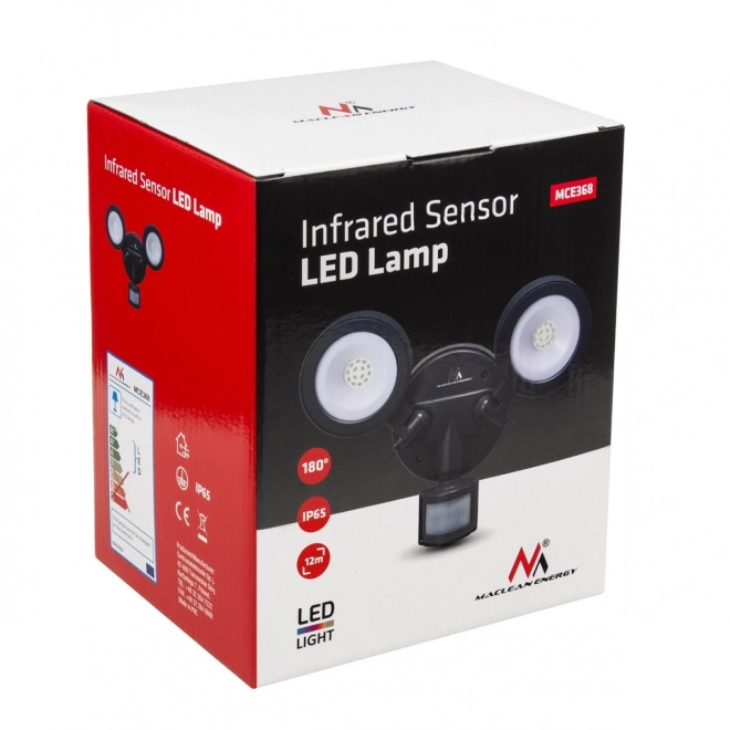 Nástěnná LED lampa s PIR čidlem
