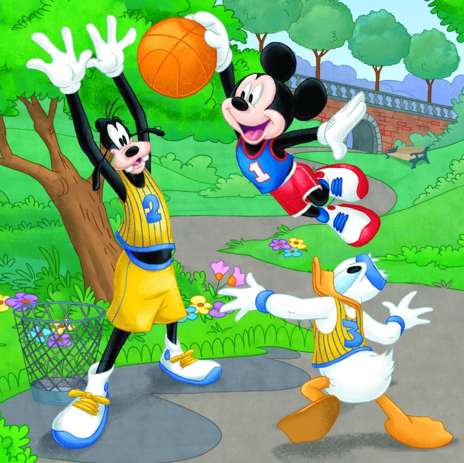 WD Mickey a Minnie sportovci 3x55D