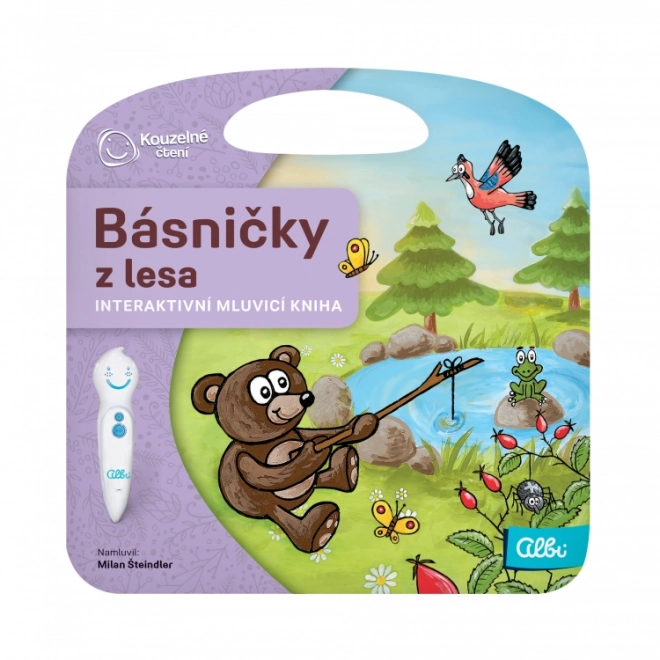 Dětská kniha básničky z lesa